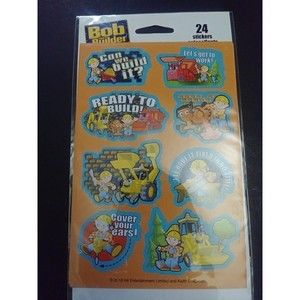 2010 Bob the Builder 24 Stickers